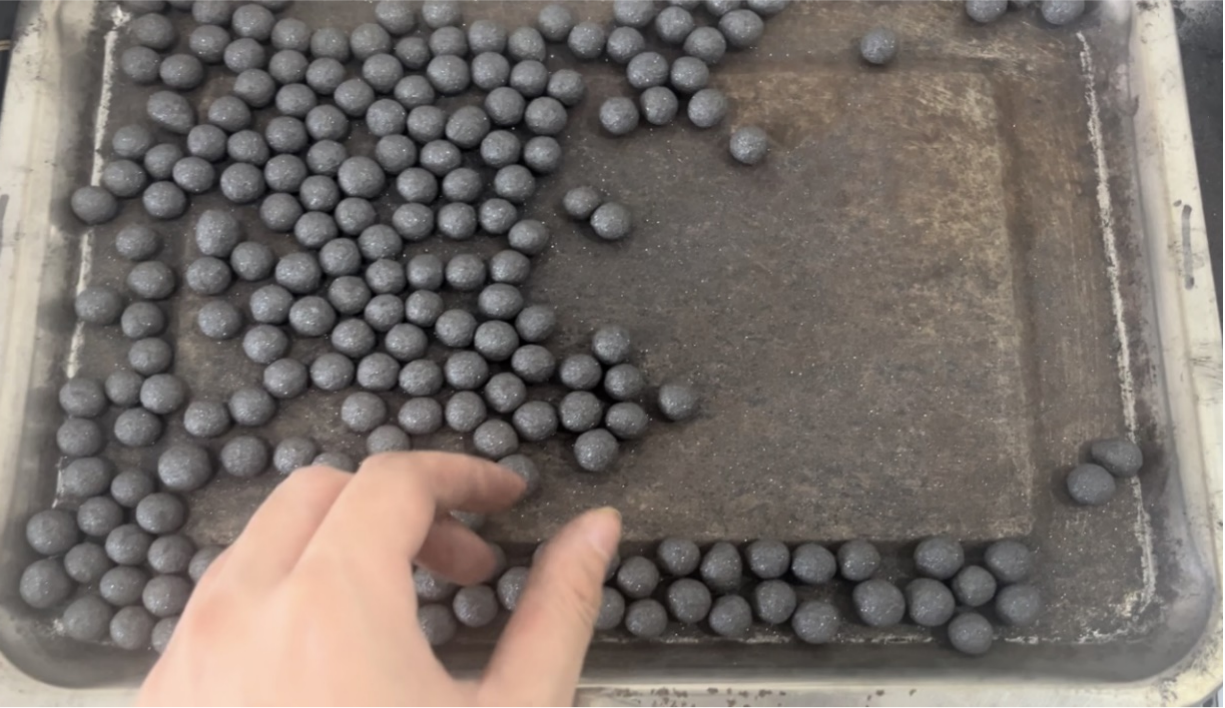 fired iron ore pellets